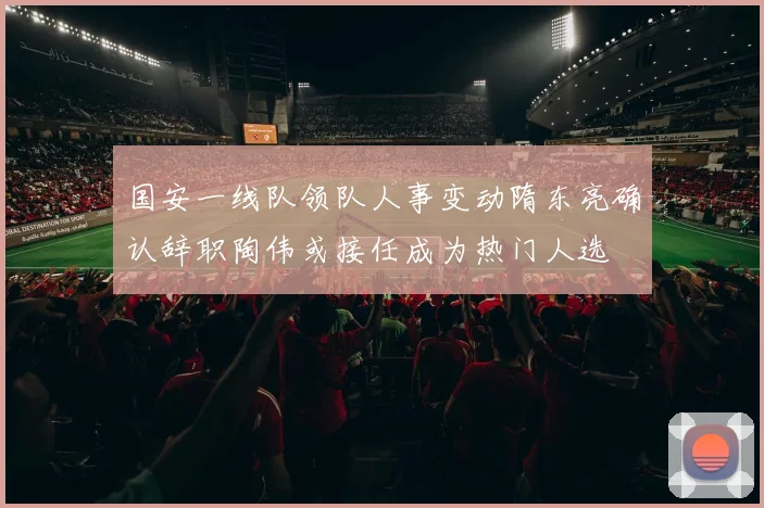 国安一线队领队人事变动隋东亮确认辞职陶伟或接任成为热门人选